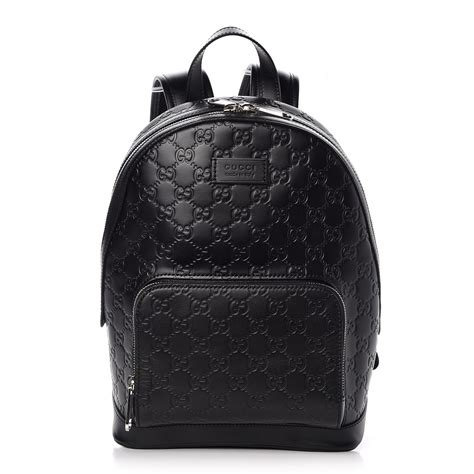 mini black backpack purse gucci|gucci black small backpack.